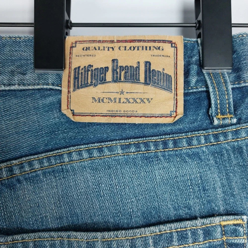Tommy Hilfiger Freedom Relaxed Jean Mens 33 (34)‎ x30 Blue Denim Pants